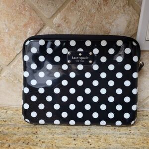 Kate Spade Black and White Polka Dot Case